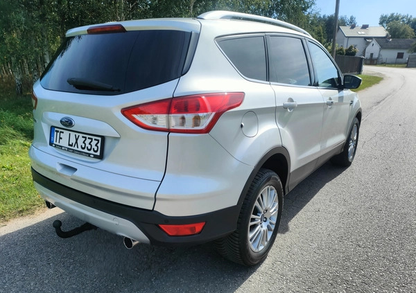 Ford Kuga cena 49700 przebieg: 212000, rok produkcji 2013 z Izbica Kujawska małe 254